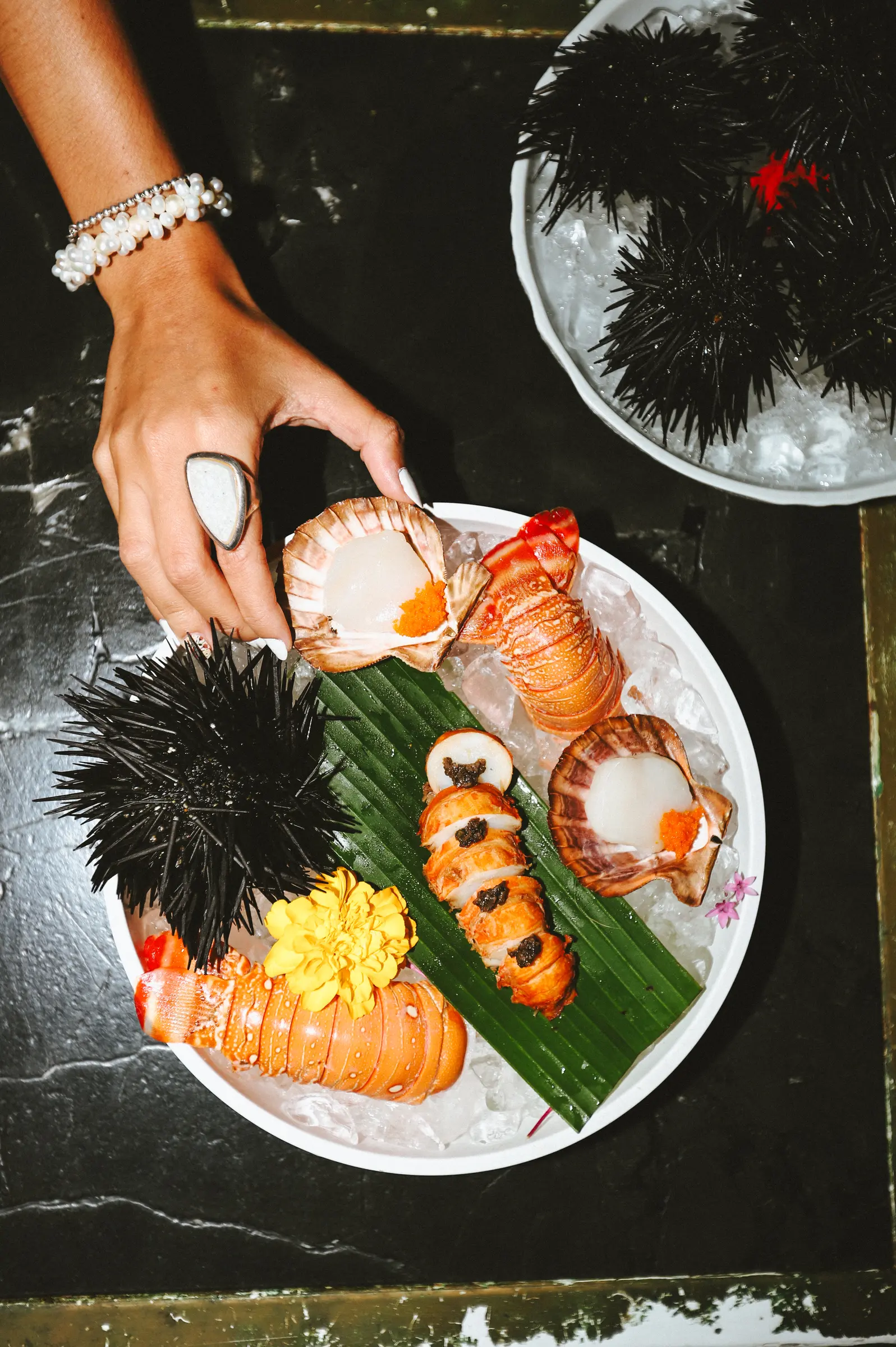 Seafood selection