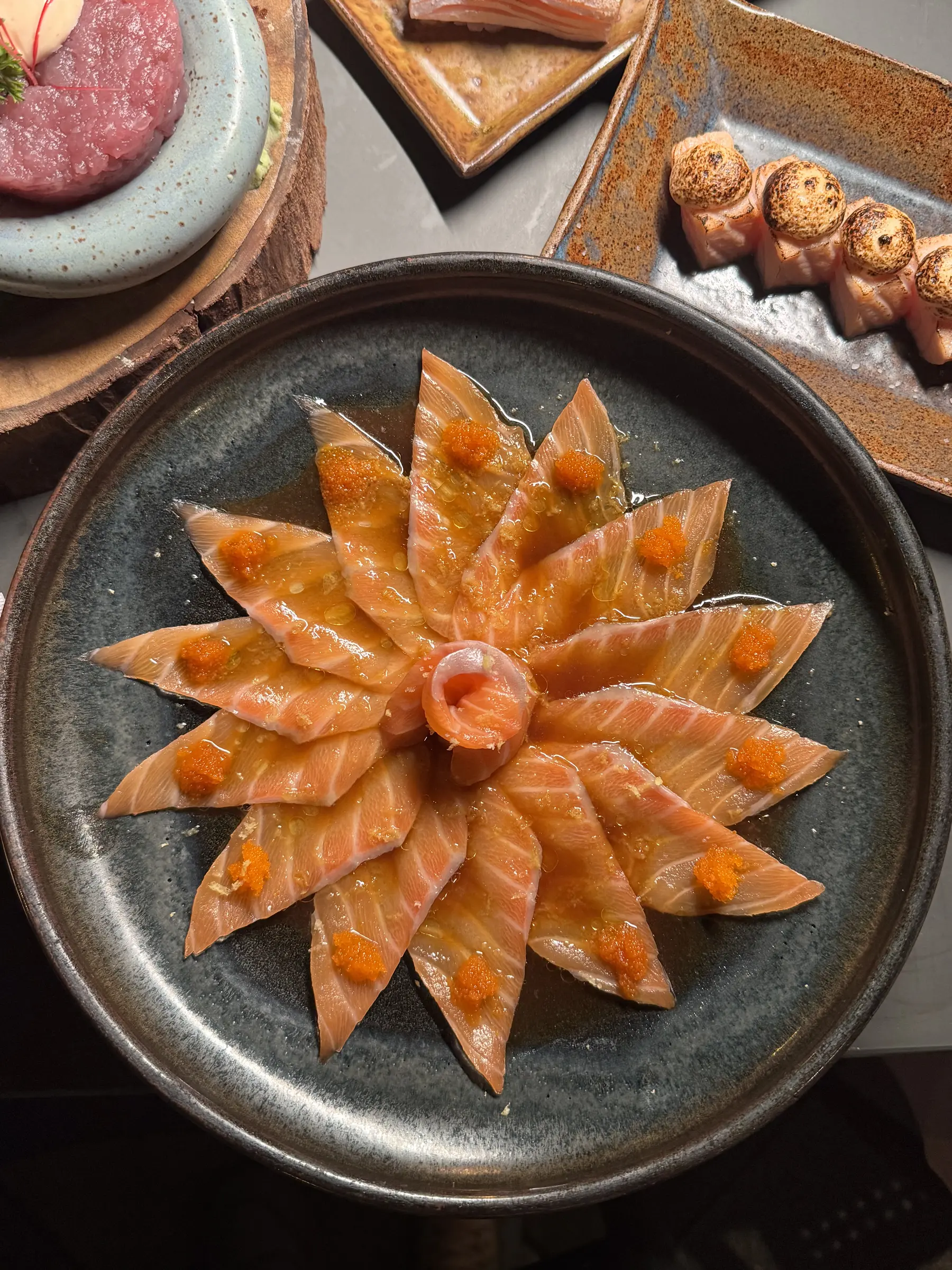 Special sushi and sashimi